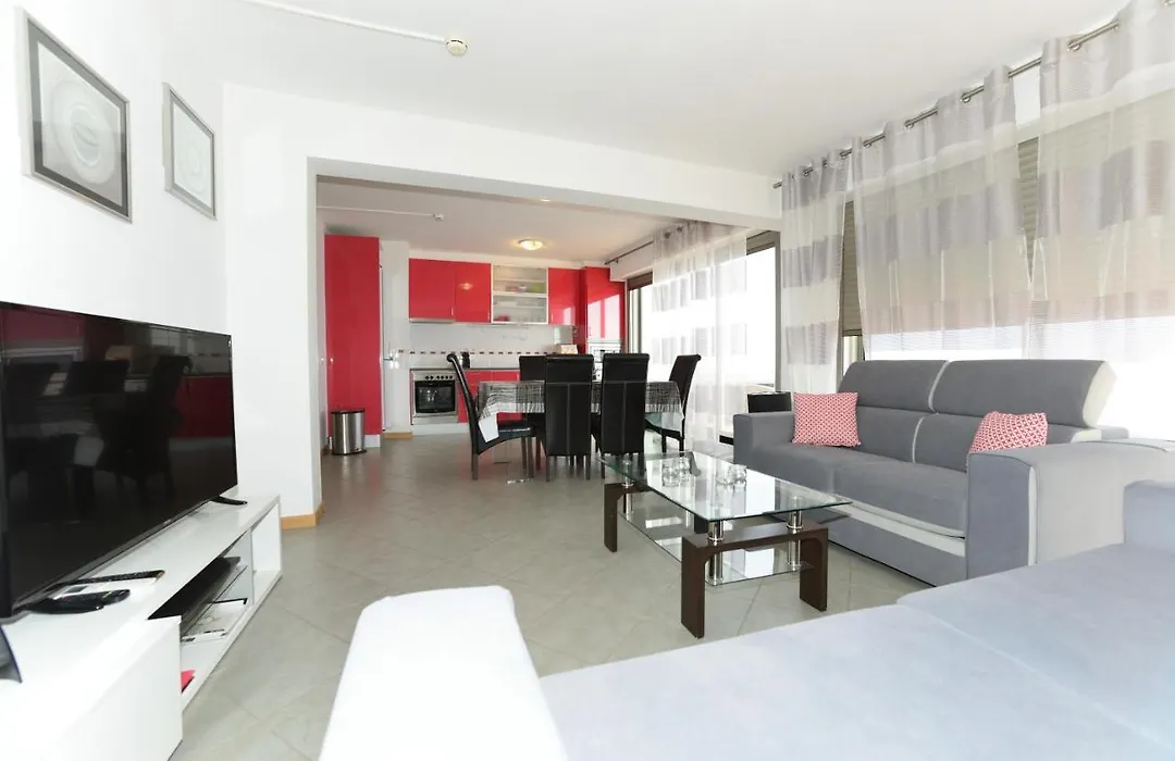 Beautiful Coral And Ocean Blue Apartments In Oceano Atlantico-1