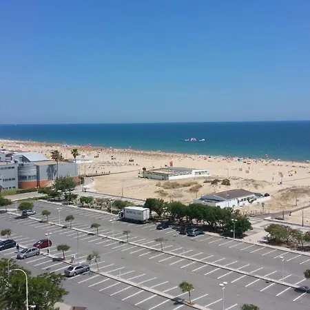 Excelente Vista Mar - T1 Na Praia De Monte Gordo-2