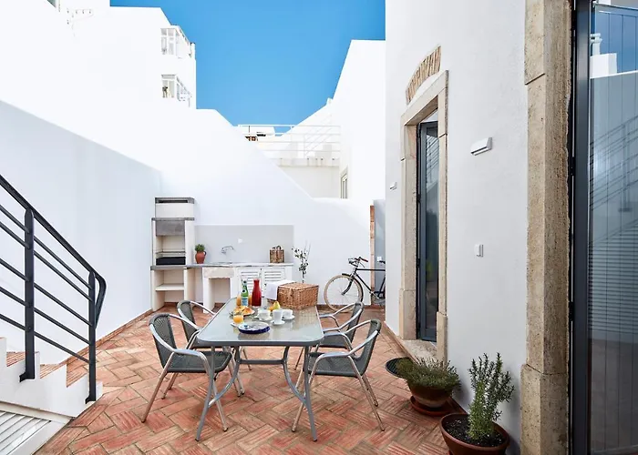 Haustierfreundliches Ferienwohnung Pereiras House Of Charm - Downtown Distrikt Distrikt Faro