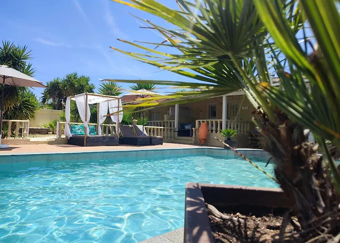 Quinta Pereiro Tropic Garden, Algarve Acomodação com café da manhã Moncarapacho