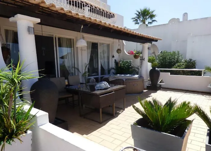 Haustierfreundliches Ocean Terraces Vila Gaivota J Ferragudo 